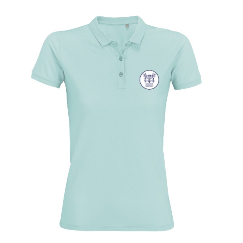 Polo femme ciel